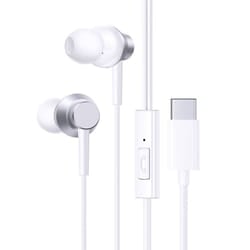 Baseus ENCOK CZ11 WİRED EARPHONES MOON WHİTE headphones/headset Wired In-ear Calls/Music/Sport/Everyday White