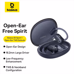 Baseus Eli Sport 1 Open Ear Bluetooth Headphones - Green