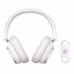 Baseus Bowie H1 Pro Headset Wireless Head-band Music USB Type-C Bluetooth White