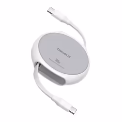 100w Series Free 2 Draw Fast Charging Cable - White
