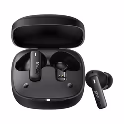 E19 True Wireless Earphoneswith Big Bass Bluetooth 5.3 - Black