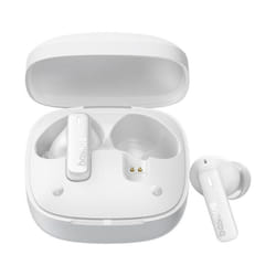 E19 True Wireless Earphoneswith Big Bass Bluetooth 5.3 - White