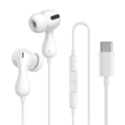 Baseus Encok Cz20 Wired Earphones - white, type-C