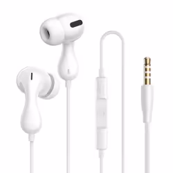 Baseus Encok Cz20 Wired Earphones - white, 3.5mm