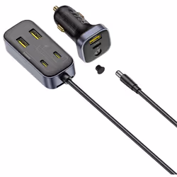 Baseus BackseatPal L1, Auto, Cigar lighter, 9 V, Black