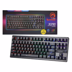Marvo KG901, Full-size (100%), Wired, USB, Mechanical, QWERTY, Black
