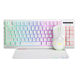 Marvo CM310-WH keyboard Mouse included Gaming USB QWERTY English White