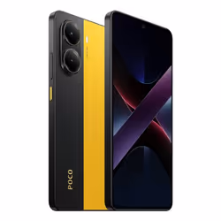 POCO X7 Pro, 16.9 cm (6.67"), 2712 x 1220 pixels, 12 GB, 512 GB, 50 MP, Black, Yellow