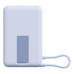Xiaomi BHR08PCGL power bank Lithium-Ion (Li-Ion) 5900 mAh Wireless charging Blue - Additional view 2