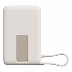 Xiaomi BHR08PBGL power bank Lithium-Ion (Li-Ion) 5900 mAh Wireless charging Beige - Additional view 2