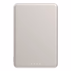 Xiaomi Super Slim Magnetic Power Bank 5000 Lithium-Ion (Li-Ion) 5000 mAh Wireless charging Sand - Additional view 2