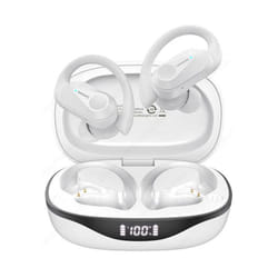 Lenovo LP75 Bluetooth 5.3 Gaming Earphones Noise Cancelling Long standby Earbuds with Mic - White