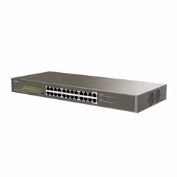 Tenda TEG1124P-24-250W network switch Unmanaged Gigabit Ethernet (10/100/1000) Power over Ethernet (PoE)