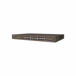 Tenda TEG5328F network switch Managed L3 Gigabit Ethernet (10/100/1000) 1U Black