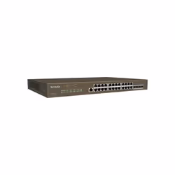 Tenda TEG5328F network switch Managed L3 Gigabit Ethernet (10/100/1000) 1U Black