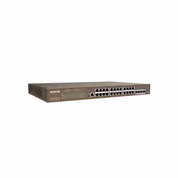 Tenda TEG5328P-24-410W, Managed, L3, Gigabit Ethernet (10/100/1000), Power over Ethernet (PoE), Rack mounting, Wall mountable