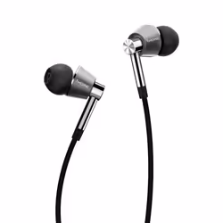 1More Triple Driver In-Ear Headphones, Wired, Music, 20 - 40000 Hz, 18 g, Headset, Black, Silver