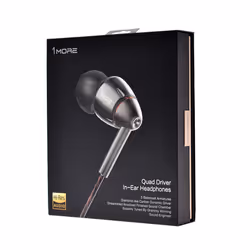 1More E1010 headphones/headset Wired In-ear Calls/Music Black, Red - Additional view 5