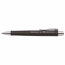 Faber-Castell 241199, Clip, Clip-on retractable ballpoint pen, Blue, 1 pc(s), Medium