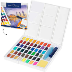 Faber-Castell FC169748 Watercolour Paints, Multi, 48