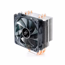 DeepCool GAMMAXX400, Cooler, 12 cm, 900 RPM, 1500 RPM, Black, Copper, Silver
