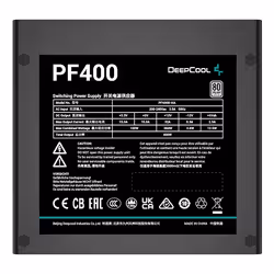 DeepCool PF400 power supply unit 400 W 20+4 pin ATX ATX Black - Additional view 3