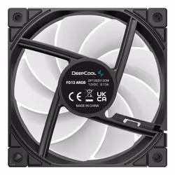 DeepCool FD12 ARGB-3 in 1 Computer case Fan 12 cm Black, White 3 pc(s) - Additional view 6