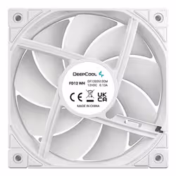 DeepCool FD12 WH-3 IN 1 Computer case Fan 12 cm White 3 pc(s) - Additional view 4
