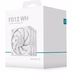 DeepCool FD12 WH-3 IN 1 Computer case Fan 12 cm White 3 pc(s) - Additional view 7