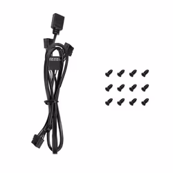 DeepCool FL12-3 in 1 Computer case Fan 12 cm Black 3 pc(s) - Additional view 7