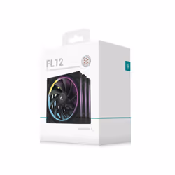 DeepCool FL12-3 in 1 Computer case Fan 12 cm Black 3 pc(s) - Additional view 8