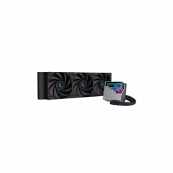 DeepCool LT720, All-in-one liquid cooler, 12 cm, Black