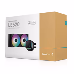 DeepCool LE520 Processor All-in-one liquid cooler 12 cm Black 1 pc(s) - Additional view 7