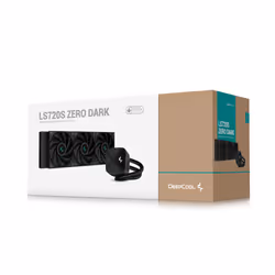DeepCool LS720S Zero Dark Processor All-in-one liquid cooler 12 cm Black 1 pc(s) - Additional view 6