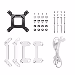 DeepCool Mystique 240 WH ARGB Processor All-in-one liquid cooler 12 cm White 1 pc(s) - Additional view 5