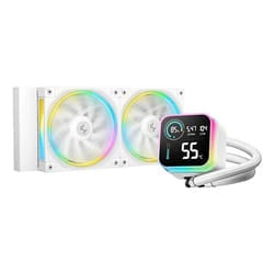 DeepCool LQ240 White Processor Liquid cooling kit 12 cm 1 pc(s)