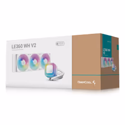 DeepCool LE360 WH V2 Processor All-in-one liquid cooler 12 cm White 1 pc(s) - Additional view 6
