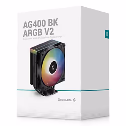 DeepCool AG400 BK ARGB V2 Chipset Fan 12 cm Black 1 pc(s) - Additional view 6
