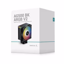 DeepCool AG500 BK ARGB V2 Processor Air cooler 11.9 cm Black - Additional view 6