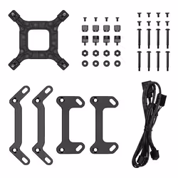 DeepCool LM240 Processor Liquid cooling kit 12 cm Black 1 pc(s) - Additional view 5