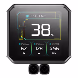 DeepCool Spartacus 360 Processor Liquid cooling kit 12 cm Black - Additional view 3
