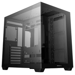 DeepCool CG530 Dual-Chamber Mid Tower Case. Tempered Glass Panels. Adv