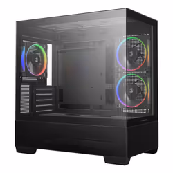 DeepCool CG380 3F Midi Tower Black - Additional view 2