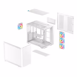 DeepCool CG530U 4F Tower White - Additional view 8