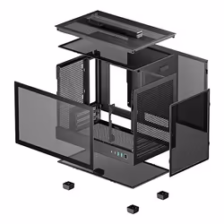 DeepCool CH160 Small Form Factor (SFF) Black - Additional view 4