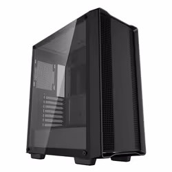 DeepCool CC560 Limited V2, Midi Tower, PC, Black, ATX, micro ATX, Mini-ITX, ABS, SPCC, Tempered glass, Gaming