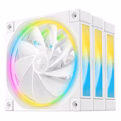 DeepCool FL12R WH-3 IN 1, Fan, 12 cm, 500 RPM, 2150 RPM, 93.45 m³/h, White