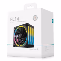 DeepCool FL14 Computer case Fan 14 cm Black 3 pc(s) - Additional view 7