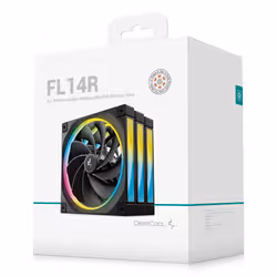 DeepCool FL14R Computer case Fan 14 cm Black 3 pc(s) - Additional view 7