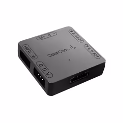 DeepCool DP-FRGB-CHUB5-12V, Universal, RGB convertor, Black, 4-pin(+12V-G-R-B), 3-pin(+5V-D-G), 0.6 m